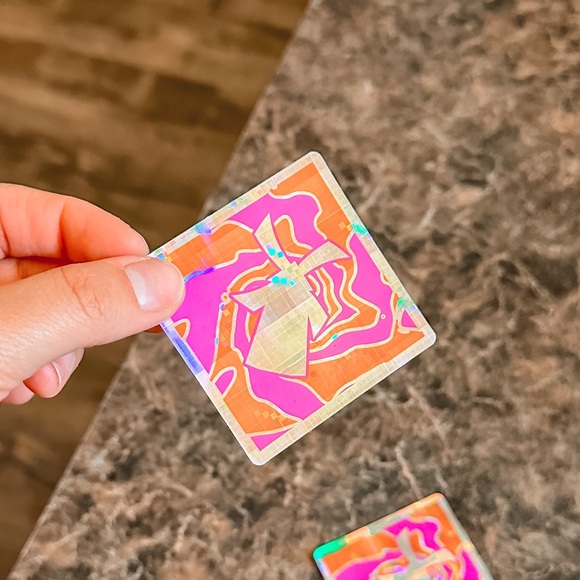 HOLOGRAPHIC DUTCH BROS STICKER - Picture 3 of 4